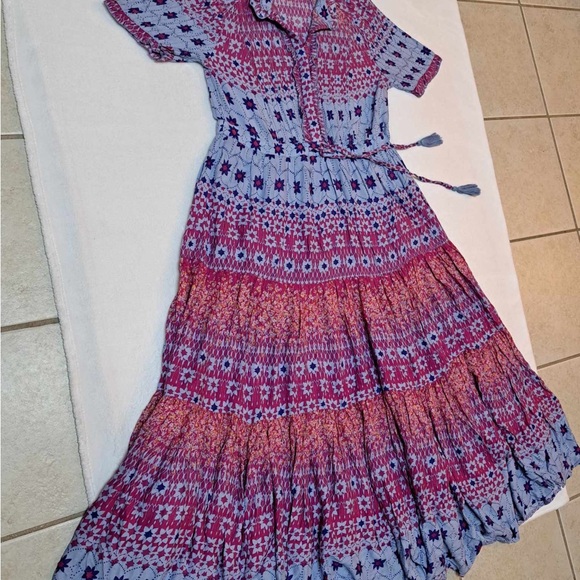 Free People Rare Feelings Maxi Dress Multicolor - Women's size XS - Picture 6 of 9